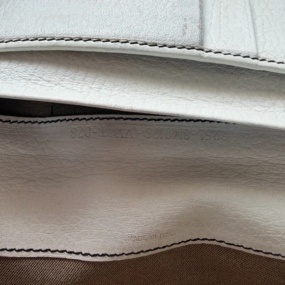 AUTHENTIC Fendi Black and Brown FF Canvas Continental Wallet with White Trim. - Picture 7 of 7